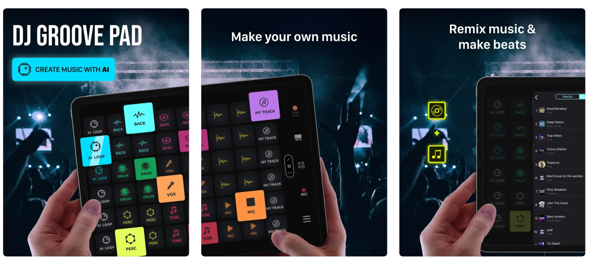 DJ Groove Pad screenshots